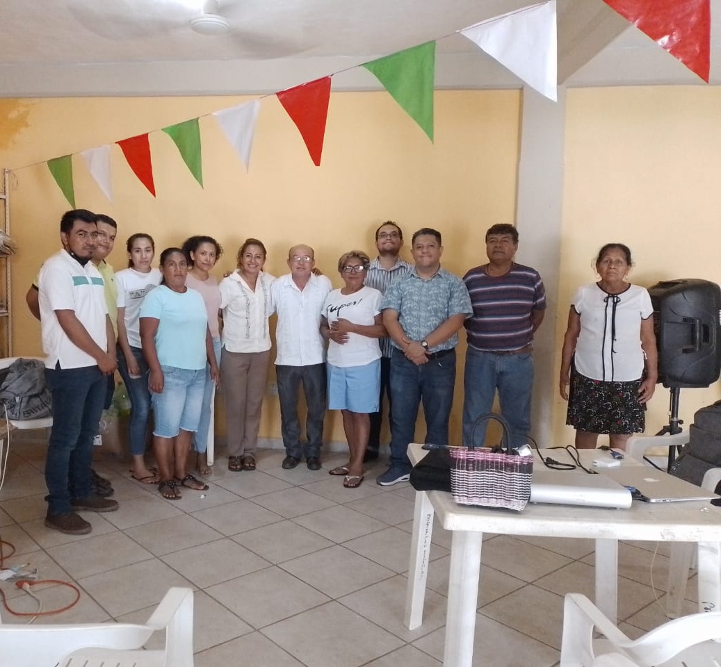 Curso de capacitación en la comunidad de Las Mesas, municipio de San Marcos.