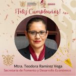 Feliz Cumpleaños y los mejores deseos a la Titular de Sefodeco Guerrero