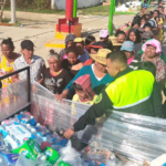 SSC de la CDMX entrega paquetes alimentarios